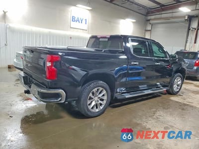 Trzecie zdjęcie samochodu z tyłu: 2019 CHEVROLET SILVERADO K1500 LTZ VIN:3GCUYGEDXKG138349 - miniatura