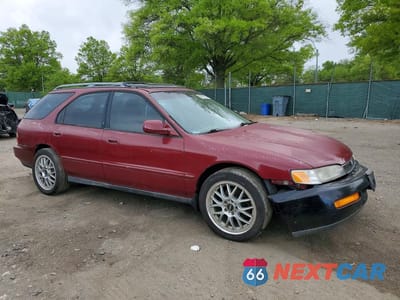 Czwarte zdjęcie samochodu z boku: 1997 HONDA ACCORD EX VIN:1HGCE1898VA007014 - miniatura