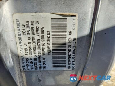 Zdjęcie 12 z 12 samochodu: 1999 SAAB 9-3 S VIN:YS3DD75N5X7063124 - miniatura