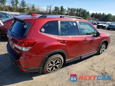 Trzecie zdjęcie samochodu z tyłu: 2020 SUBARU FORESTER PREMIUM VIN:JF2SKAJC2LH482625 - miniatura