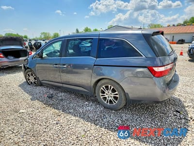 Drugie zdjęcie samochodu z przodu: 2011 HONDA ODYSSEY EXL VIN:5FNRL5H63BB027475 - miniatura