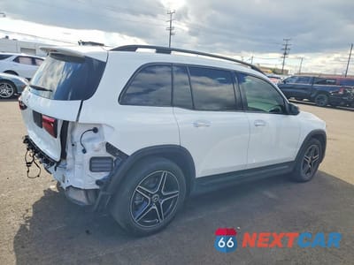 Trzecie zdjęcie samochodu z tyłu: 2023 MERCEDES-BENZ GLB 250 VIN:W1N4M4GB3PW335757 - miniatura