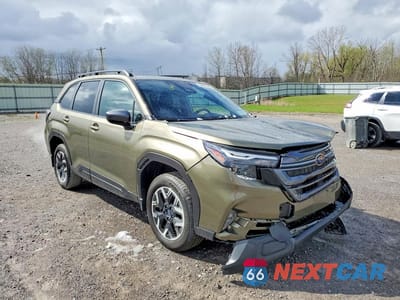 Czwarte zdjęcie samochodu z boku: 2025 SUBARU FORESTER PREMIUM VIN:JF2SLDDC7SH486775 - miniatura