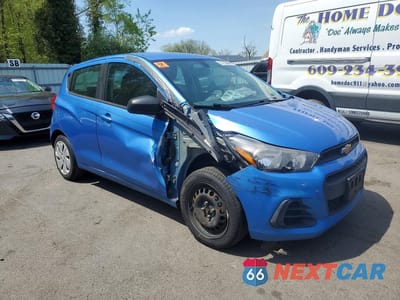 Czwarte zdjęcie samochodu z boku: 2018 CHEVROLET SPARK LS VIN:KL8CB6SA3JC449715 - miniatura