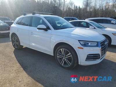 Czwarte zdjęcie samochodu z boku: 2018 AUDI Q5 PROGRESSIV S-LINE VIN:WA1ENAFYXJ2118017 - miniatura