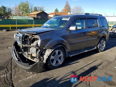 2013 HONDA PILOT EXLN 5FNYF4H7XDB076746 - główne zdjęcie licytacji z USA - miniatura