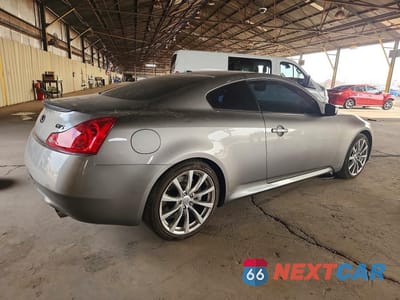 Trzecie zdjęcie samochodu z tyłu: 2009 INFINITI G37 COUPE BASE VIN:JNKCV64E39M606744 - miniatura