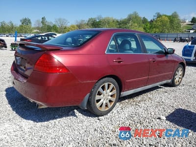 Trzecie zdjęcie samochodu z tyłu: 2006 HONDA ACCORD LX VIN:1HGCM66316A024978 - miniatura