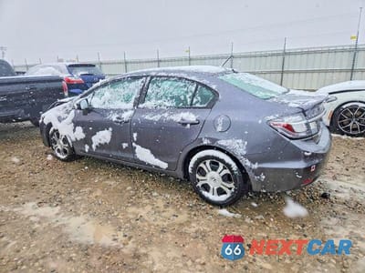 Drugie zdjęcie samochodu z przodu: 2015 HONDA CIVIC HYBRID VIN:19XFB4F29FE201173 - miniatura