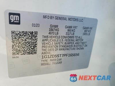 Zdjęcie 13 z 13 samochodu: 2023 CHEVROLET MALIBU LT VIN:1G1ZD5ST7PF165656 - miniatura