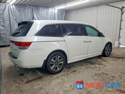 Trzecie zdjęcie samochodu z tyłu: 2016 HONDA ODYSSEY TOURING VIN:5FNRL5H94GB045551 - miniatura