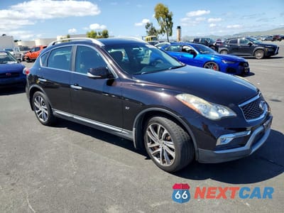 Czwarte zdjęcie samochodu z boku: 2016 INFINITI QX50 BASE VIN:JN1BJ0RP8GM235757 - miniatura