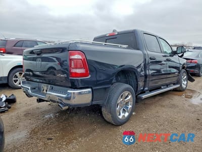 Trzecie zdjęcie samochodu z tyłu: 2023 RAM 1500 BIG HORN VIN:1C6SRFFM0PN504421 - miniatura