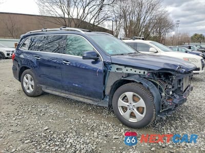 Czwarte zdjęcie samochodu z boku: 2017 MERCEDES-BENZ GLS 450 4MATIC VIN:4JGDF6EE3HA875677 - miniatura