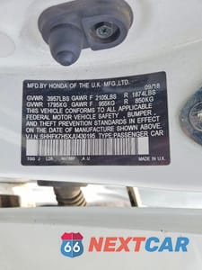 Zdjęcie 12 z 12 samochodu: 2018 HONDA CIVIC EX VIN:SHHFK7H5XJU430195 - miniatura