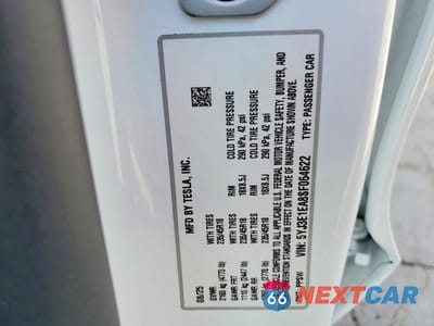 Zdjęcie 12 z 12 samochodu: 2025 TESLA MODEL 3 VIN:5YJ3E1EA8SF064622 - miniatura