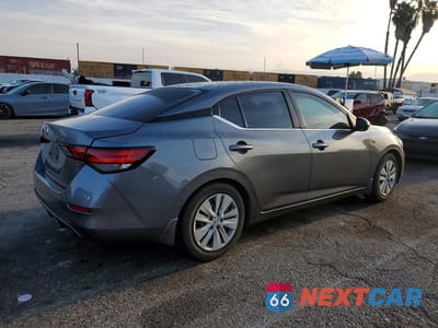 Trzecie zdjęcie samochodu z tyłu: 2020 NISSAN SENTRA S VIN:3N1AB8BV7LY305689 - miniatura