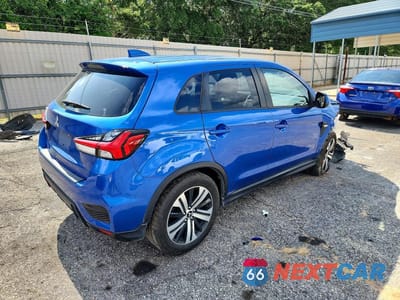 Trzecie zdjęcie samochodu z tyłu: 2021 MITSUBISHI OUTLANDER SPORT ES VIN:JA4APUAUXMU000329 - miniatura