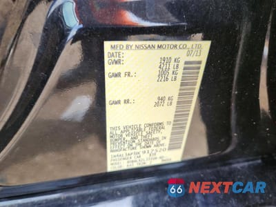 Zdjęcie 12 z 12 samochodu: 2013 NISSAN ALTIMA 2.5 VIN:1N4AL3AP3DC917520 - miniatura