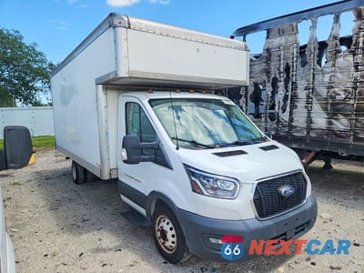 2020 FORD TRANSIT T-350 BOX TRUCK 1FDRS6ZG4LKB36446 - główne zdjęcie licytacji z USA - miniatura