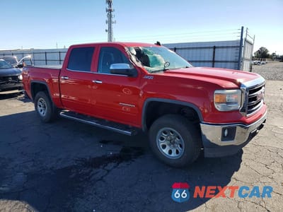 Czwarte zdjęcie samochodu z boku: 2015 GMC SIERRA K1500 SLE VIN:3GTU2UEC2FG442580 - miniatura