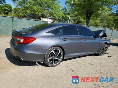 Trzecie zdjęcie samochodu z tyłu: 2020 HONDA ACCORD SPORT VIN:1HGCV1F31LA055482 - miniatura