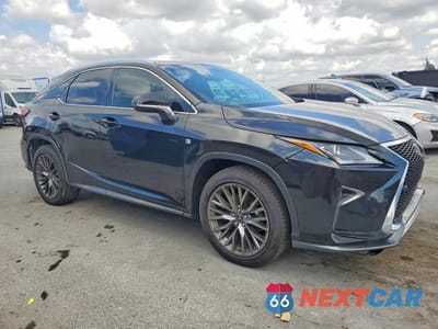 Czwarte zdjęcie samochodu z boku: 2019 LEXUS RX 350 F SPORT VIN:2T2BZMCA6KC168188 - miniatura