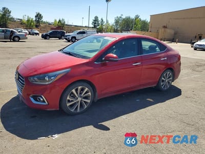2021 HYUNDAI ACCENT LIMITED 3KPC34A67ME140588 - główne zdjęcie licytacji z USA - miniatura