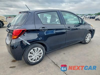 Trzecie zdjęcie samochodu z tyłu: 2017 TOYOTA YARIS 5-DOOR L FLEET VIN:VNKKTUD3XHA081002 - miniatura