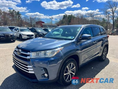 Drugie zdjęcie samochodu z przodu: 2018 TOYOTA HIGHLANDER XLE VIN:5TDJZRFH5JS862429 - miniatura