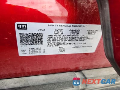 Zdjęcie 14 z 14 samochodu: 2023 GMC YUKON AT4 VIN:1GKS2CKD4PR172756 - miniatura