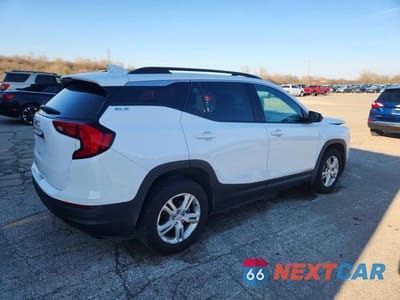 Trzecie zdjęcie samochodu z tyłu: 2019 GMC TERRAIN SLE VIN:3GKALMEV4KL221263 - miniatura