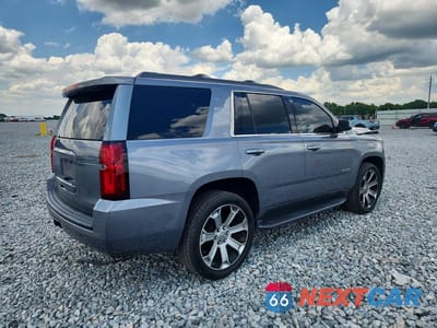 Trzecie zdjęcie samochodu z tyłu: 2018 CHEVROLET TAHOE C1500 LT VIN:1GNSCBKC3JR399493 - miniatura