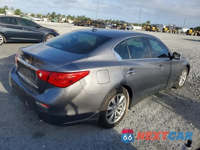Trzecie zdjęcie samochodu z tyłu: 2017 INFINITI Q50 3.0T PREMIUM VIN:JN1EV7AR3HM830699 - miniatura