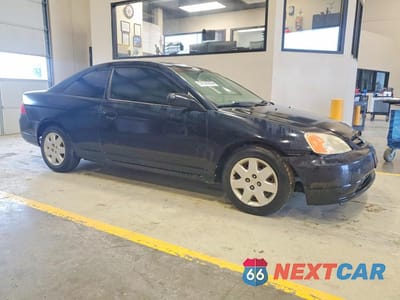 Czwarte zdjęcie samochodu z boku: 2001 HONDA CIVIC SI VIN:1HGEM21961L045318 - miniatura