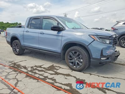 Czwarte zdjęcie samochodu z boku: 2023 HONDA RIDGELINE SPORT VIN:5FPYK3F19PB038599 - miniatura