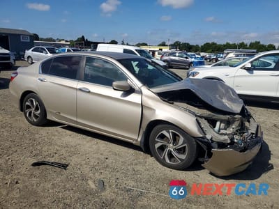 Czwarte zdjęcie samochodu z boku: 2016 HONDA ACCORD LX VIN:1HGCR2F3XGA002344 - miniatura