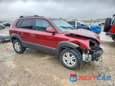 Czwarte zdjęcie samochodu z boku: 2006 HYUNDAI TUCSON GLS VIN:KM8JN72D86U371256 - miniatura