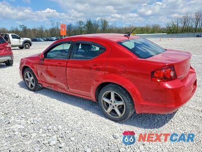 Drugie zdjęcie samochodu z przodu: 2013 DODGE AVENGER SXT VIN:1C3CDZCB3DN554035 - miniatura
