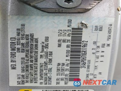 Zdjęcie 12 z 12 samochodu: 2016 FORD FUSION SE VIN:3FA6P0H70GR119612 - miniatura