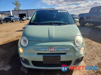 Piąte zdjęcie samochodu w środku: 2012 FIAT 500 SPORT VIN:3C3CFFBR6CT176525 - miniatura
