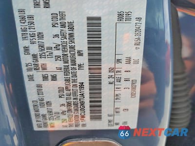 Zdjęcie 14 z 14 samochodu: 2026 FORD ESCAPE ACTIVE VIN:1FMCU0GN9TUA11994 - miniatura