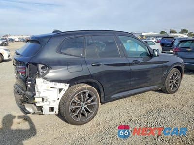 Trzecie zdjęcie samochodu z tyłu: 2023 BMW X3 SDRIVE30I VIN:5UX43DP00P9P00630 - miniatura
