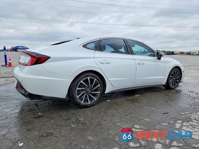 Trzecie zdjęcie samochodu z tyłu: 2020 HYUNDAI SONATA SEL PLUS VIN:5NPEJ4J2XLH044654 - miniatura