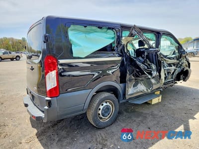 Trzecie zdjęcie samochodu z tyłu: 2018 FORD TRANSIT T-150 VIN:1FMZK1YM1JKB42471 - miniatura