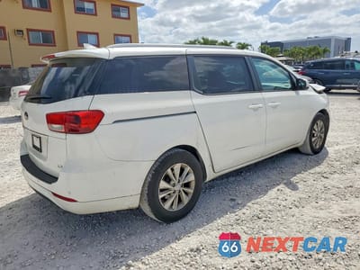Trzecie zdjęcie samochodu z tyłu: 2016 KIA SEDONA LX VIN:KNDMB5C17G6198838 - miniatura