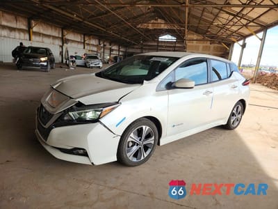 2018 NISSAN LEAF SV 1N4AZ1CP3JC308259 - główne zdjęcie licytacji z USA - miniatura