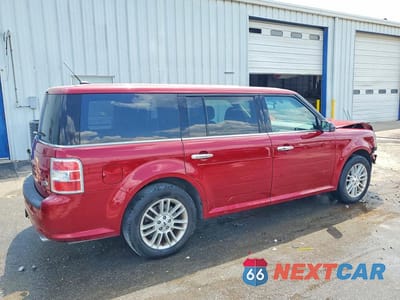 Trzecie zdjęcie samochodu z tyłu: 2018 FORD FLEX SEL VIN:2FMGK5C84JBA11733 - miniatura