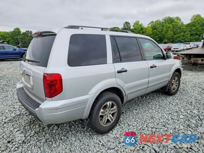 Trzecie zdjęcie samochodu z tyłu: 2004 HONDA PILOT EXL VIN:2HKYF18764H603181 - miniatura