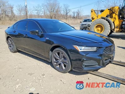Czwarte zdjęcie samochodu z boku: 2022 ACURA TLX VIN:19UUB5F50NA005813 - miniatura
